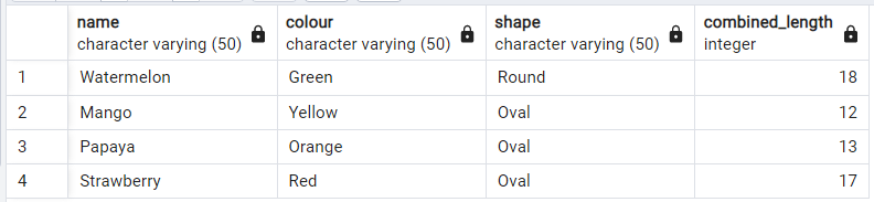 PostgreSQL の CHAR_LENGTH() 5