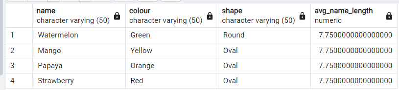 PostgreSQL の CHAR_LENGTH() 6