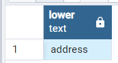 PostgreSQL で列を小文字に変換する - LOWER() 5