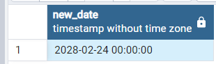 PostgreSQL MAKE_INTERVAL() 関数 2