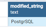 PostgreSQLの文字列から特定の文字を削除する 1