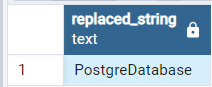 PostgreSQLの列の文字列を置き換える – REPLACE() 関数 1