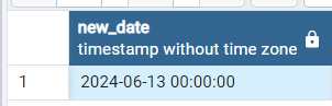 PostgreSQLで現在の日付から日数を減算する 1