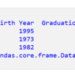 Pandas DataFrame を NumPy 配列に変換する方法 1