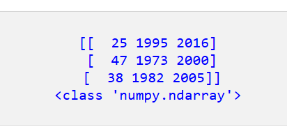 Pandas DataFrame を NumPy 配列に変換する方法 2