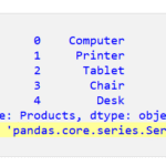 Pandas DataFrame をシリーズに変換する方法 2