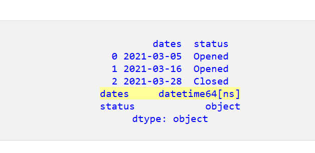 Pandas DataFrame で文字列を日付時刻に変換する方法 5