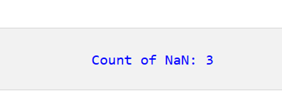 Pandas DataFrame で NaN をチェックする 5