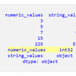 Pandas DataFrame で浮動小数点数を整数に変換する 2