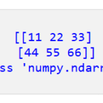 NumPy配列をPandasデータフレームに変換する方法 1
