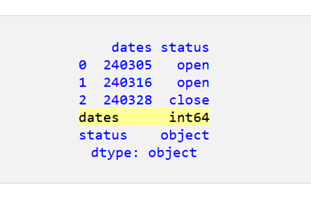 Pandas DataFrame で整数を日時に変換する 3
